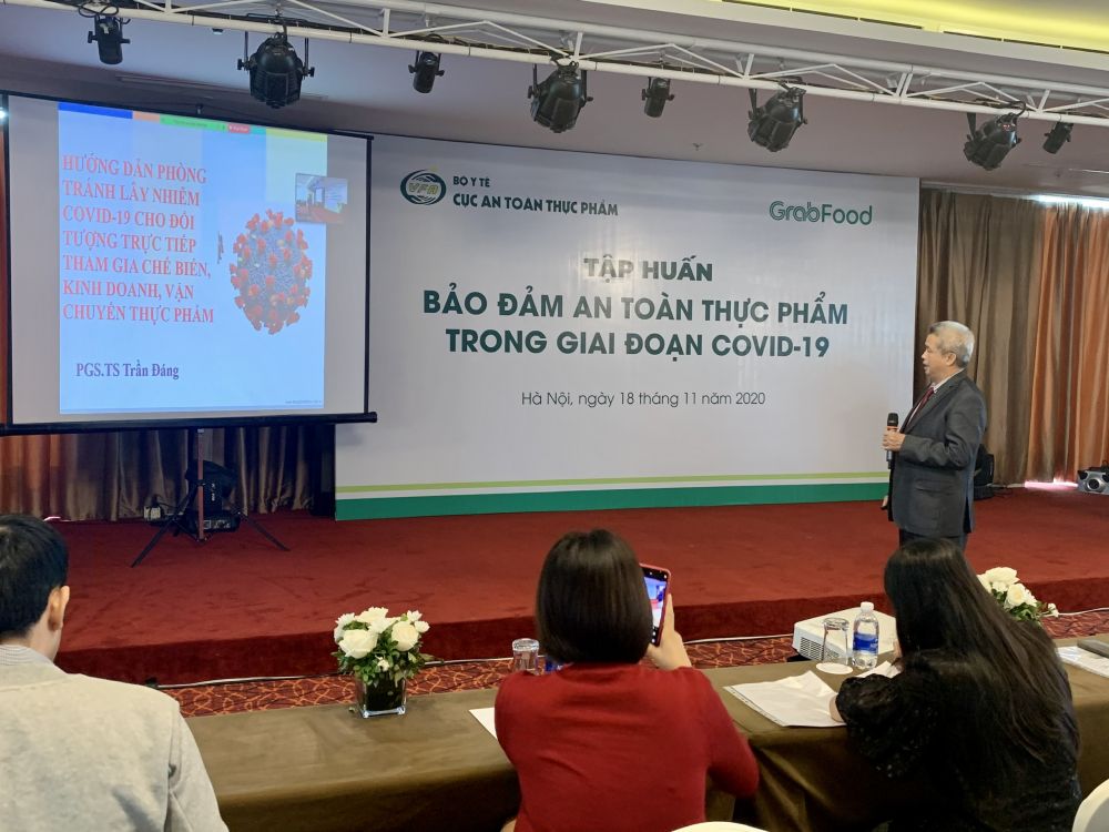 Triển khai hoạt động hợp tác giữa Cục An toàn thực phẩm và Công ty TNHH Grab (GrabFood)