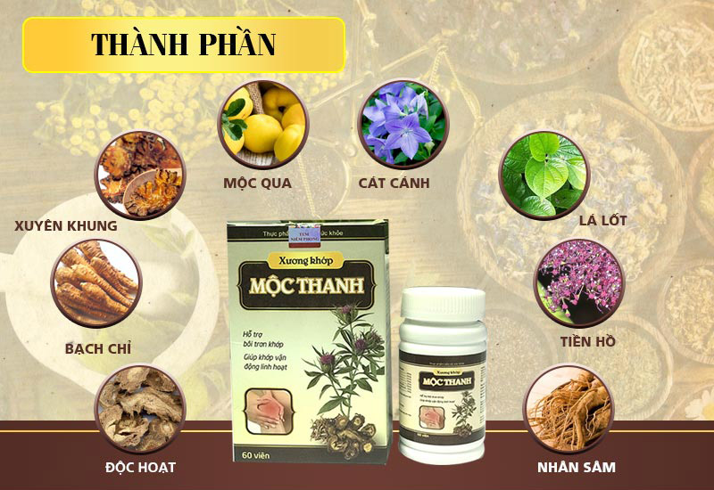 Thực phẩm bảo vệ sức khỏe Xương khớp mộc thanh quảng cáo vi phạm quy định của pháp luật về quảng cáo