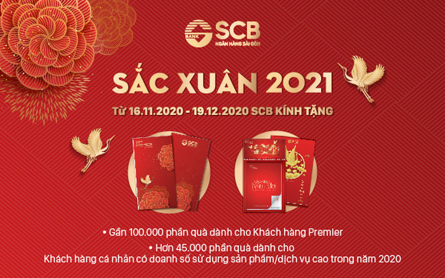 Tưng bừng sắc xuân 2021 cùng SCB