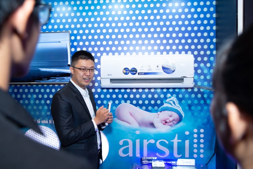 Midea ra mắt điều hòa tiết kiệm hơn 80% điện năng