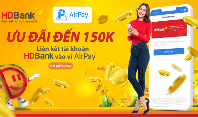 HDBank tung hàng loạt ưu đãi khủng khi thanh toán trực tuyến