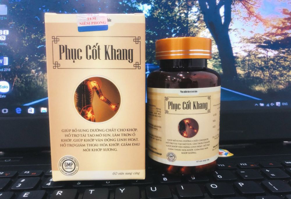 Thực phẩm bảo vệ sức khỏe Phục Cốt Khang đang được quảng cáo vi phạm quy định của pháp luật về quảng cáo