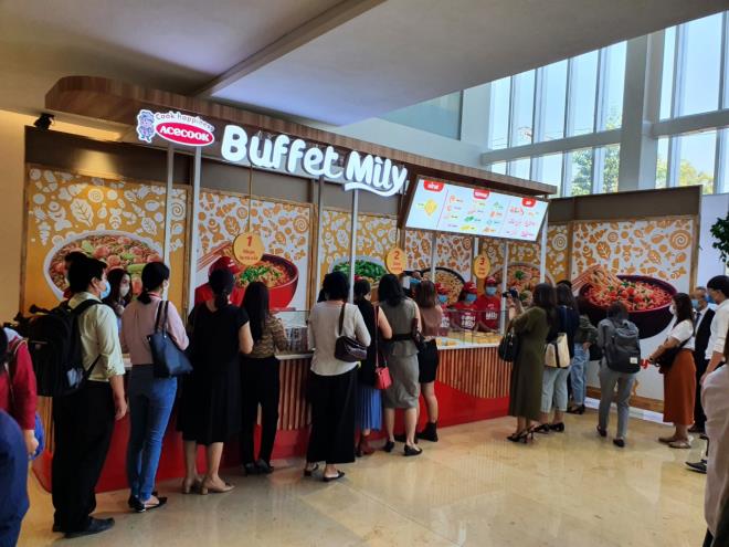 Acecook ra mắt Nhà hàng “Acecook Buffet Mì Ly” đầu tiên tại Việt Nam