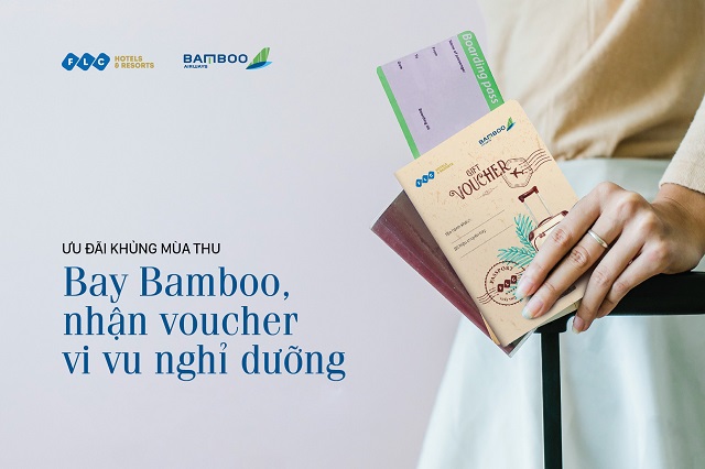 Mua vé bay Thương gia Bamboo Airways, nhận ngay voucher nghỉ dưỡng và thẻ golf