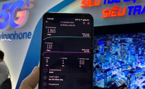 Hàng loạt tuyến phố trung tâm của Hà Nội và TP.HCM phủ sóng 5G VinaPhone