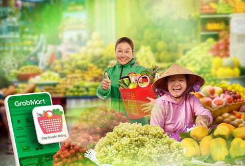 Grab hỗ trợ tiểu thương “số hóa” chợ truyền thống