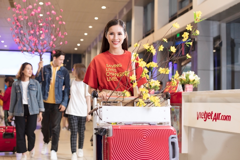 Vietjet cung cấp dịch vụ vận chuyển mai, đào dịp Tết Tân Sửu từ ngày 10/1/2021