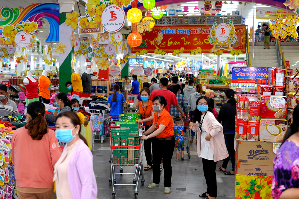 An Giang: Tưng bừng Tuần lễ khuyến mại mua sắm Tết năm 2021