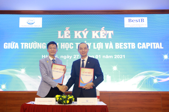 BestB Capital và trường Đại học Thủy lợi ký kết hợp tác đào tạo, ươm tạo các dự án khởi nghiệp