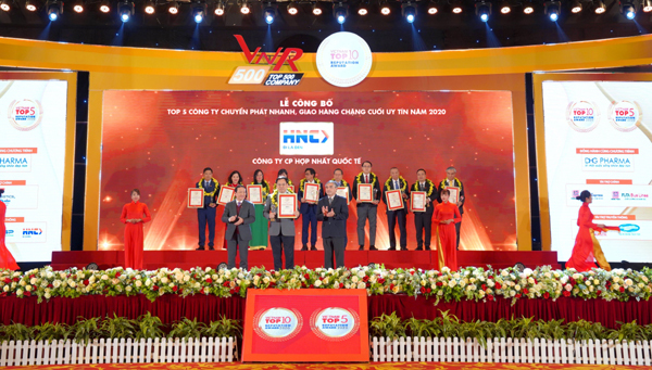 Hợp Nhất HNC vào Top 5 công ty chuyển phát nhanh uy tín năm 2020