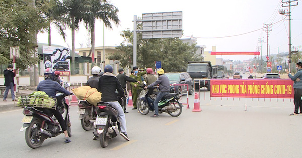 Quảng Ninh phong tỏa toàn bộ thị xã Đông Triều từ 0h00 ngày 3/2/2021
