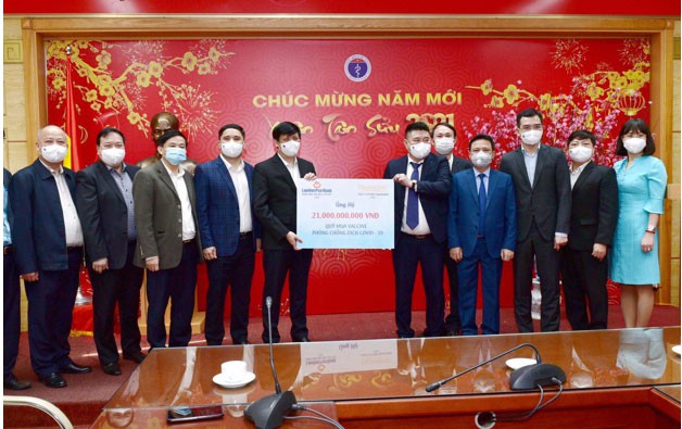LienVietPostBank và Thaiholdings trao tặng 21 tỷ đồng mua vaccine ngừa COVID