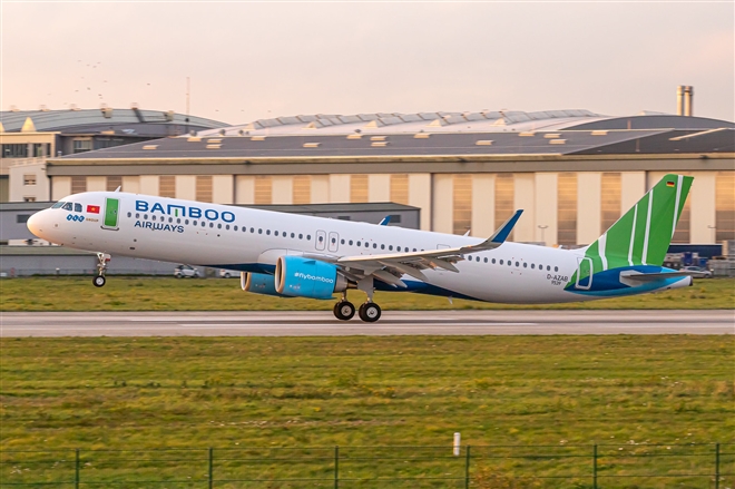 Bamboo Airways đón máy bay mới