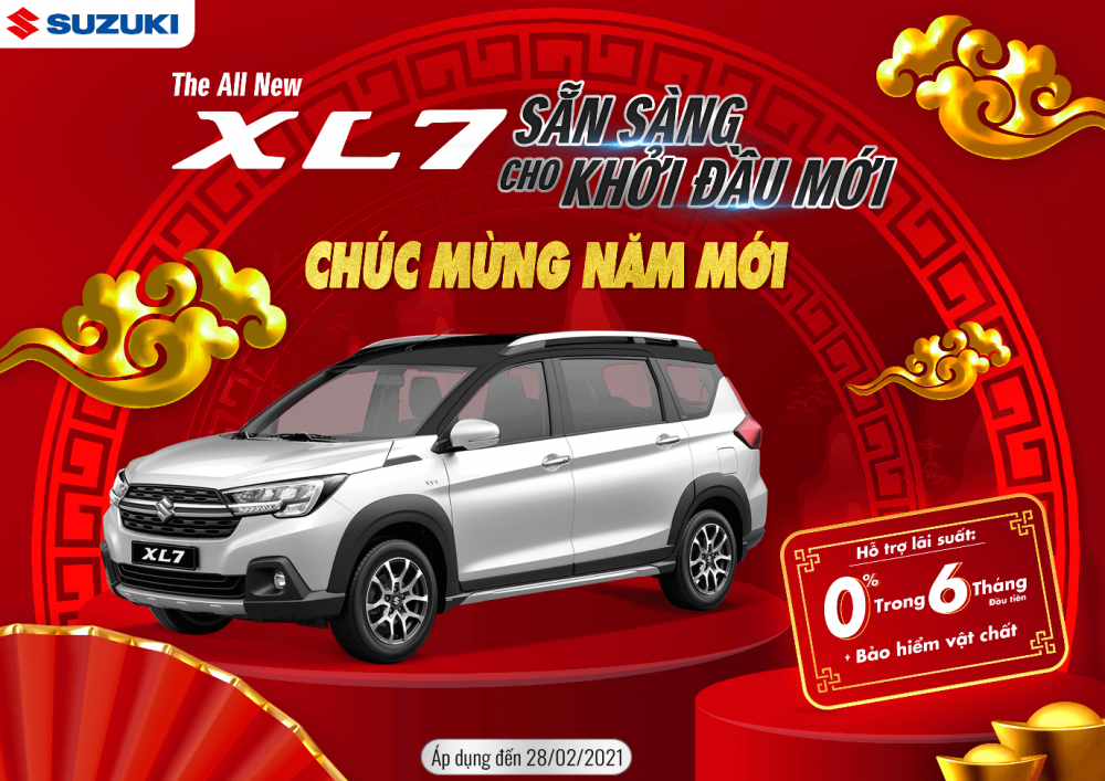 Suzuki Việt Nam hỗ trợ lãi suất và lệ phí trước bạ cho khách hàng mua ô tô tháng 2/2021