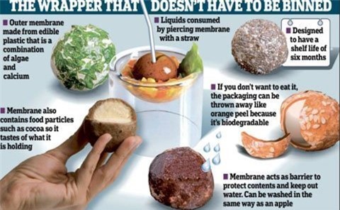 Bao bì thực phẩm có thể ăn được