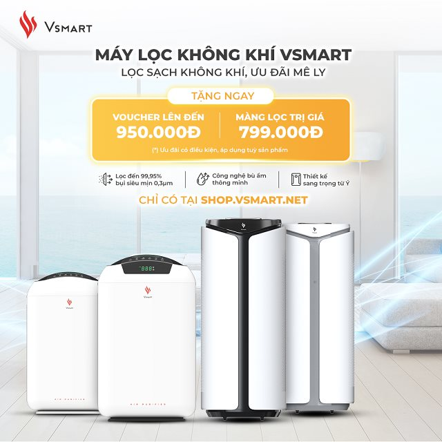 Vingroup ra mắt máy lọc không khí