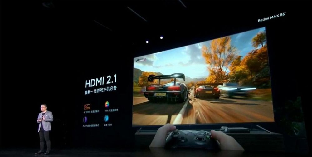 Redmi MAX TV 86 inch ra mắt: tần số quét 120Hz, HDMI 2.1, Dolby Vision / Atmos