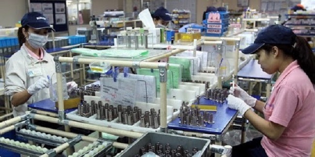 Giá trị xuất khẩu của nhóm hàng linh kiện điện tử chủ yếu là các doanh nghiệp FDI