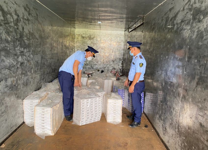 Thu giữ hơn 3.000 bao thuốc lá ngoại nhập lậu