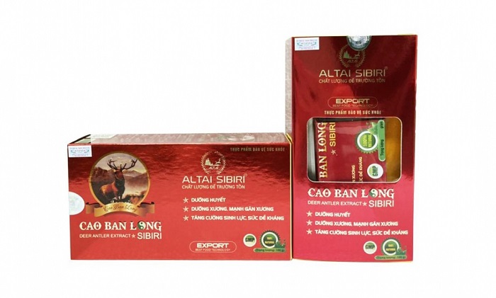 Sản phẩm Cao ban long Sibiri vi phạm quy định về quảng cáo
