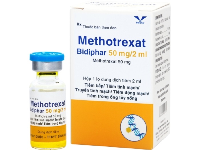 Thu hồi lô thuốc Methotrexat Bidiphar 50mg/2ml không đạt tiêu chuẩn chất lượng