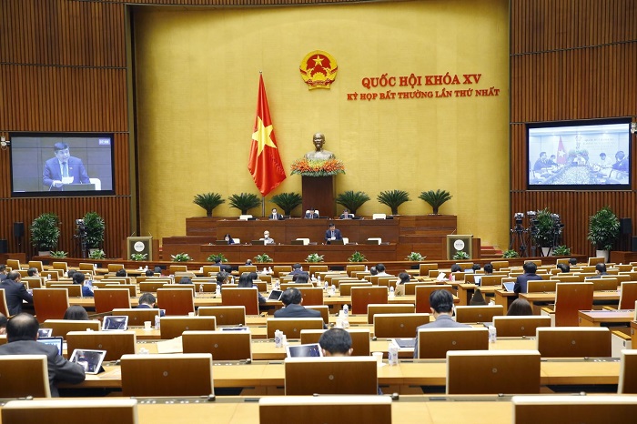 Kỳ họp bất thường, Quốc hội khóa XV: Cho ý kiến 2 dự thảo Nghị quyết