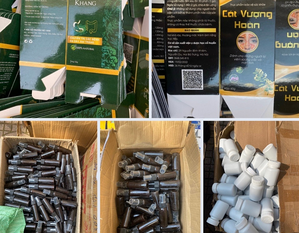 Triệt phá cơ sở làm giả số lượng lớn sản phẩm dược phẩm các loại