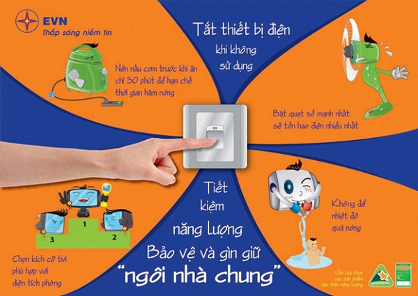 Sử dụng điện thông thái để lan tỏa thông điệp sống Xanh