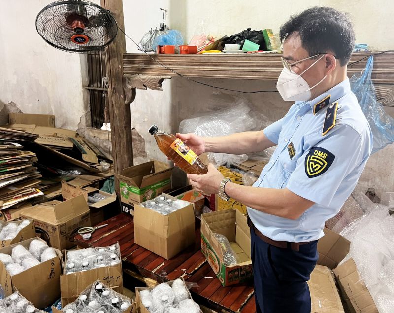 Ban Chỉ đạo 389 Hà Nội tích cực chống hàng lậu, hàng giả