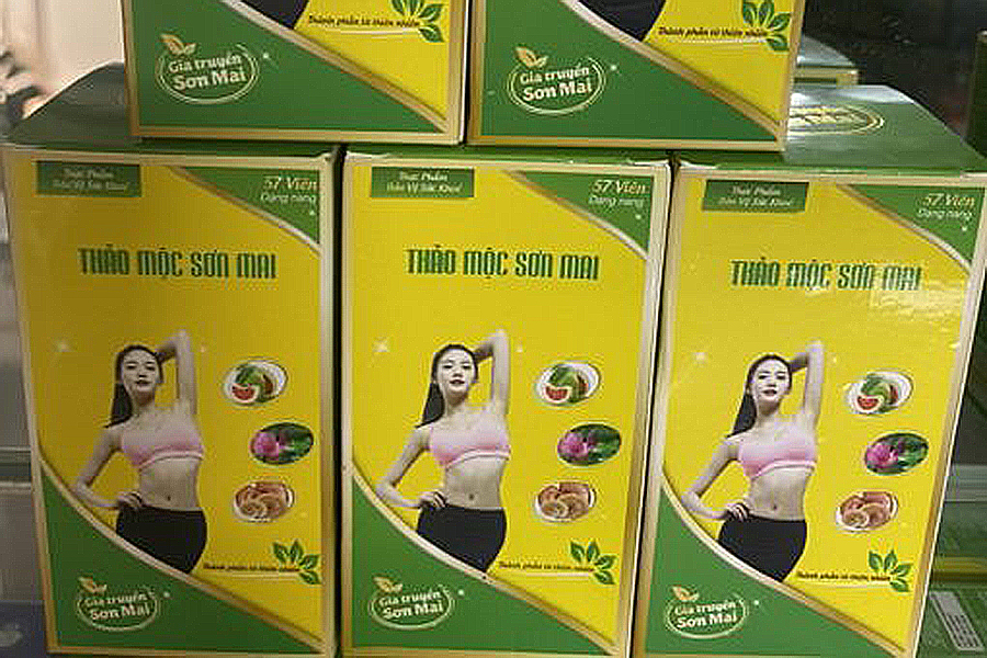 Thu hồi sản phẩm thực phẩm bảo vệ sức khỏe Thảo mộc Sơn Mai không đảm bảo vệ sinh an toàn thực phẩm.