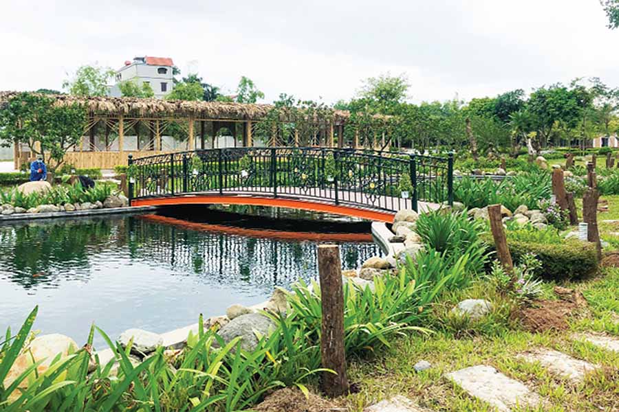 Khu sinh thái Phù Đổng Green Park (huyện Gia Lâm) được công nhận sản phẩm OCOP.
