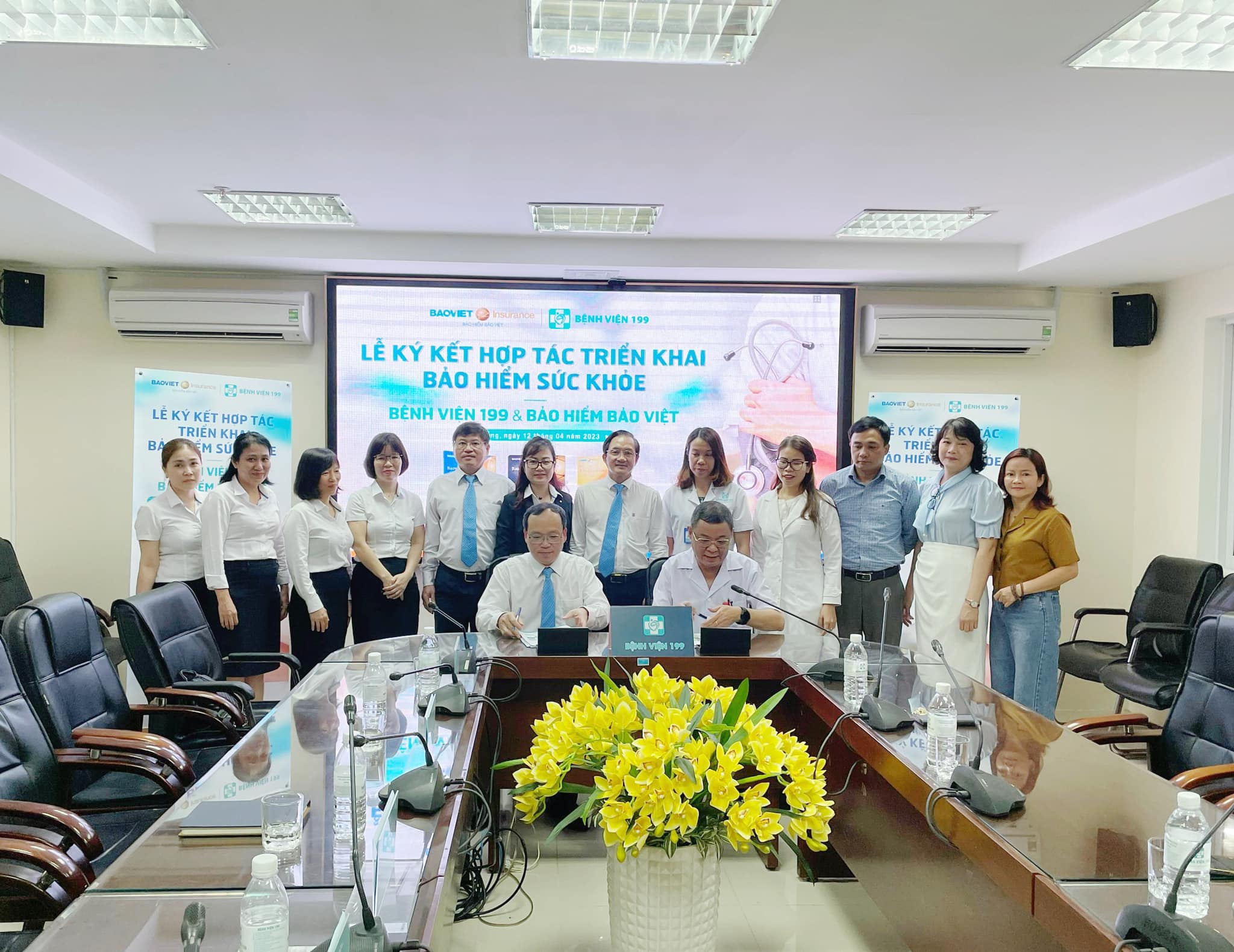 Bảo hiểm Bảo Việt và Bệnh viện 199 – Bộ Công An tại Sơn Trà, Đà Nẵng đã cùng nhau thỏa thuận, ký kết hợp tác triển khai bảo hiểm sức khoẻ.