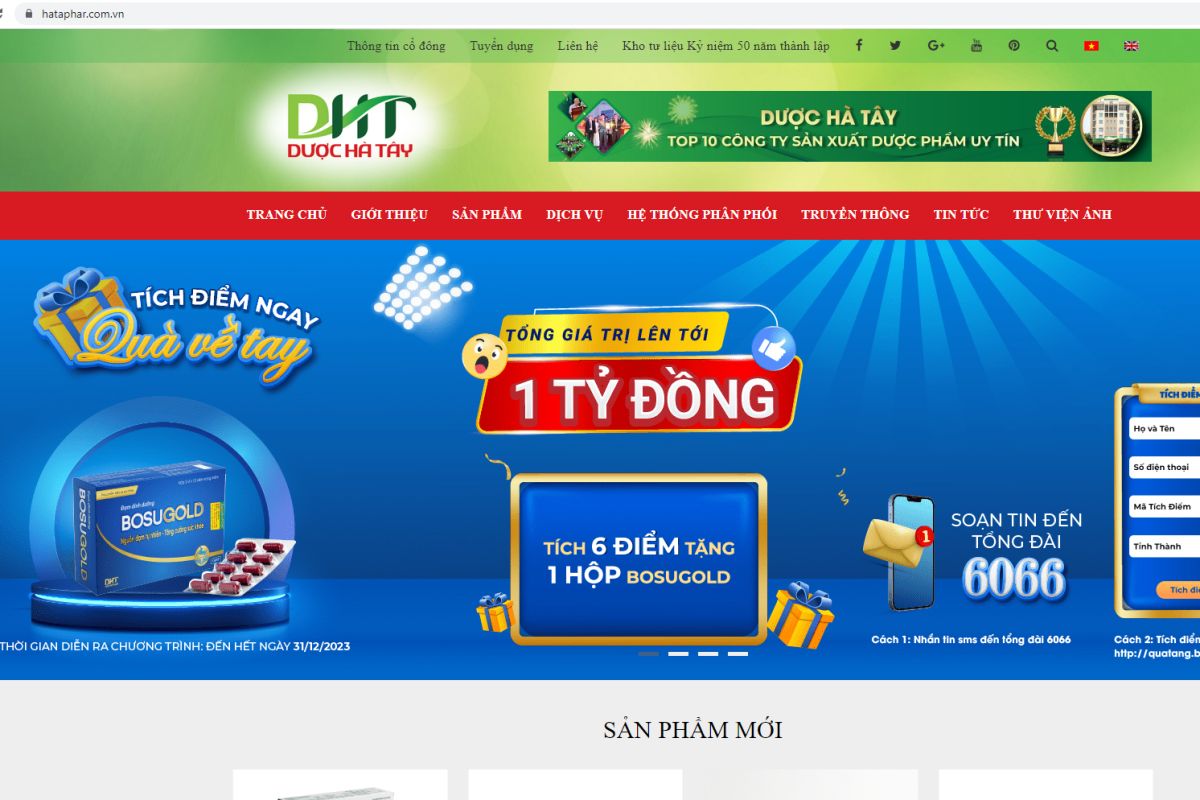 Công ty Cổ phần Dược phẩm Hà Tây bị phạt 115 triệu đồng