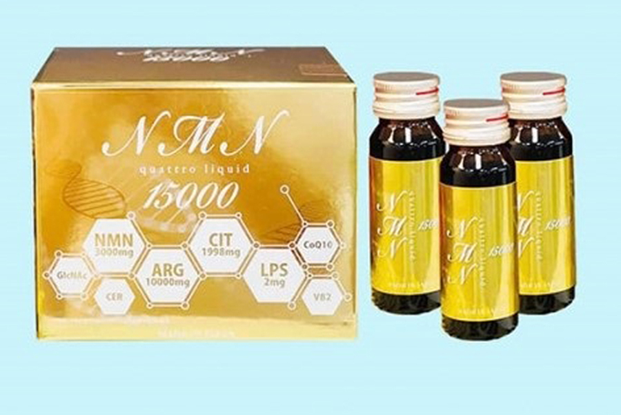 Thực phẩm bảo vệ sức khỏe NMN Quatro liquid 15000.