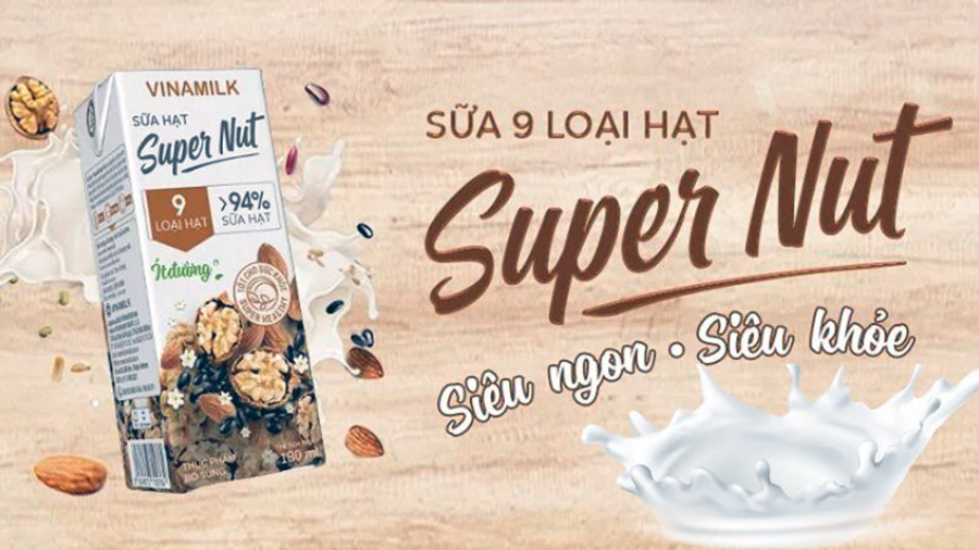 Sản phẩm Super Nut của Vinamilk đoạt giải "Sản phẩm thay thế sữa tốt nhất".