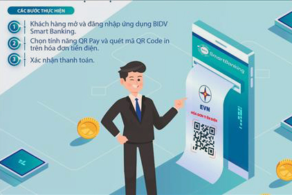 EVN thúc đẩy thanh toán tiền điện không dùng tiền mặt