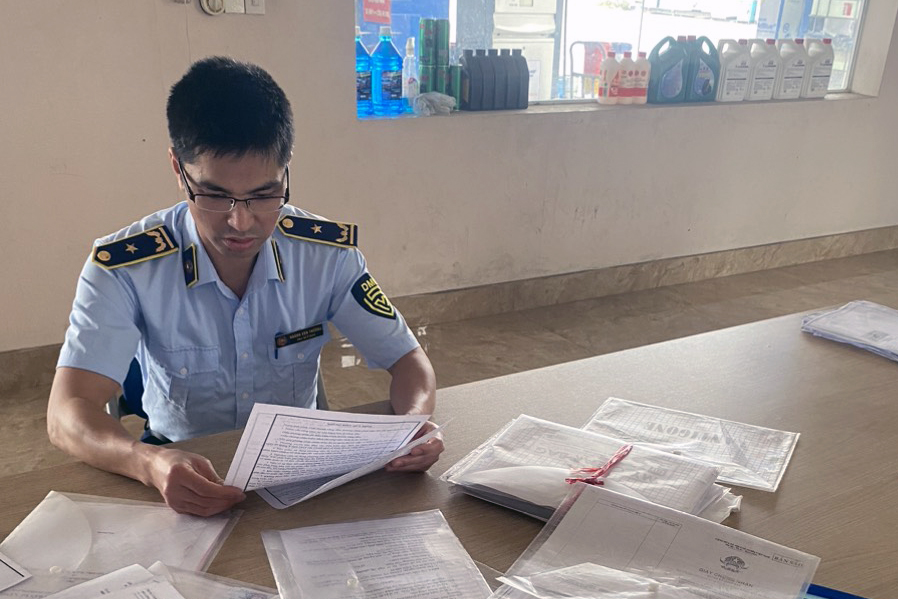 Hưng Yên: Một cơ sở kinh doanh xăng dầu bị phạt 50 triệu đồng