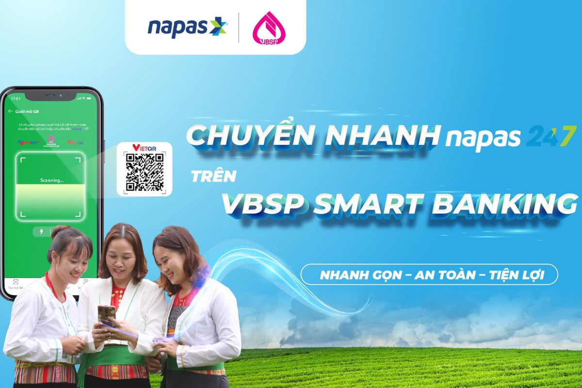 NAPAS cùng Ngân hàng Chính sách xã hội thúc đẩy thanh toán không tiền mặt ở nông thôn