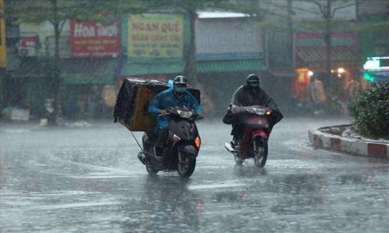 Dự báo thời tiết ngày 10/9: Bắc Bộ, Nam Bộ tiếp tục đón mưa dông