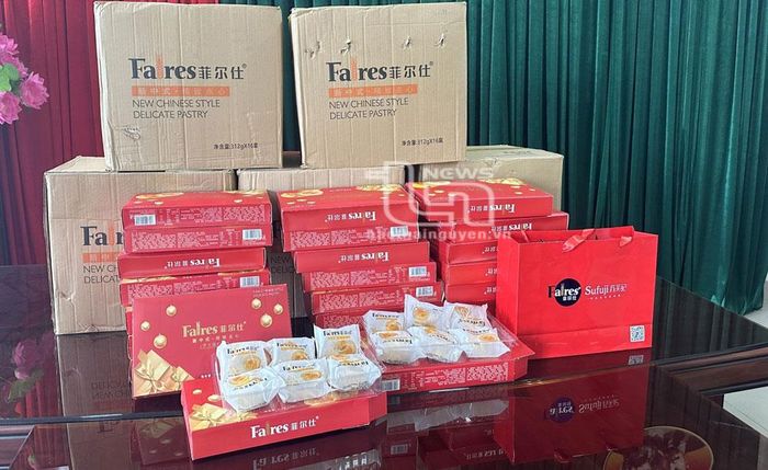 Thu giữ 2.700 chiếc bánh trung thu không rõ nguồn gốc xuất xứ tại Thái Nguyên