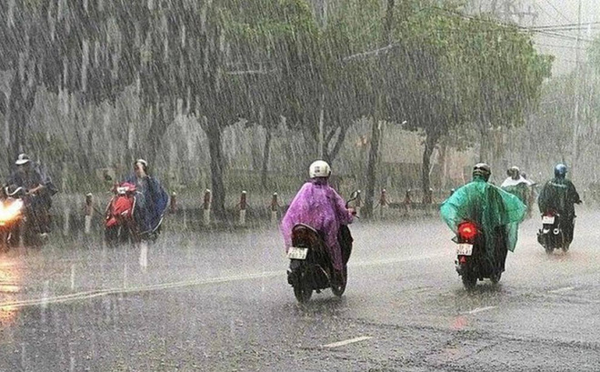 Dự báo thời tiết ngày 26/9: Hà Nội có mưa rào và dông,