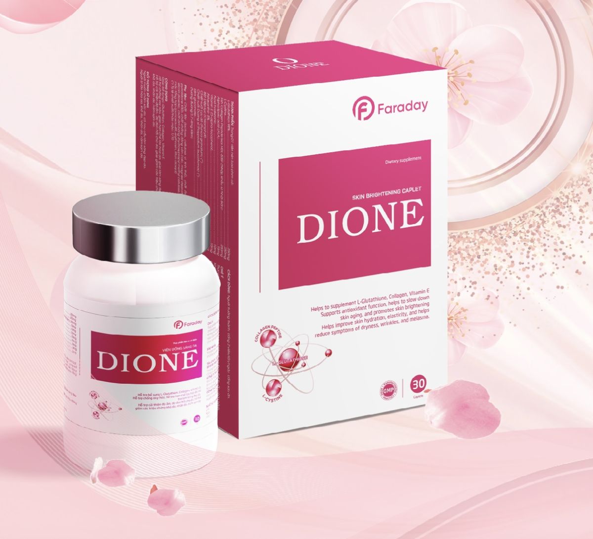 Viên uống sáng da DIONE vi phạm quy định của pháp luật về quảng cáo