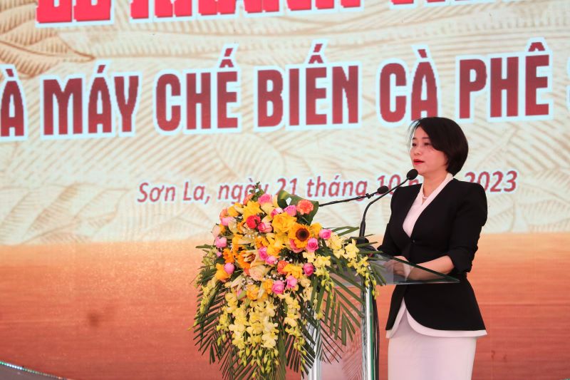 Đại diện WinCommerce cho biết chuỗi bán lẻ cam kết đồng hành cùng tỉnh Sơn La phát triển sản phẩm cà phê Sơn La vào hệ thống