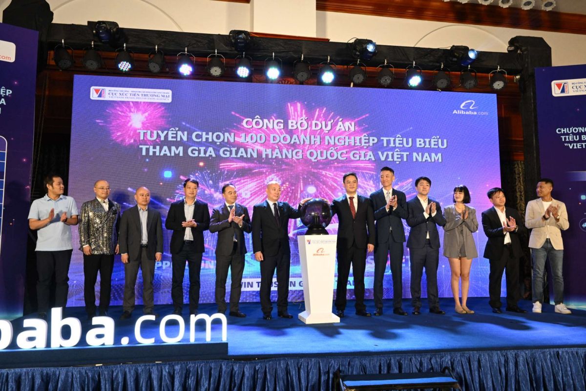 Hội nghị Công bố Chương trình tuyển chọn doanh nghiệp tiêu biểu tham gia Gian hàng Quốc gia Việt Nam “Vietnam Pavilion” trên Alibaba.com
