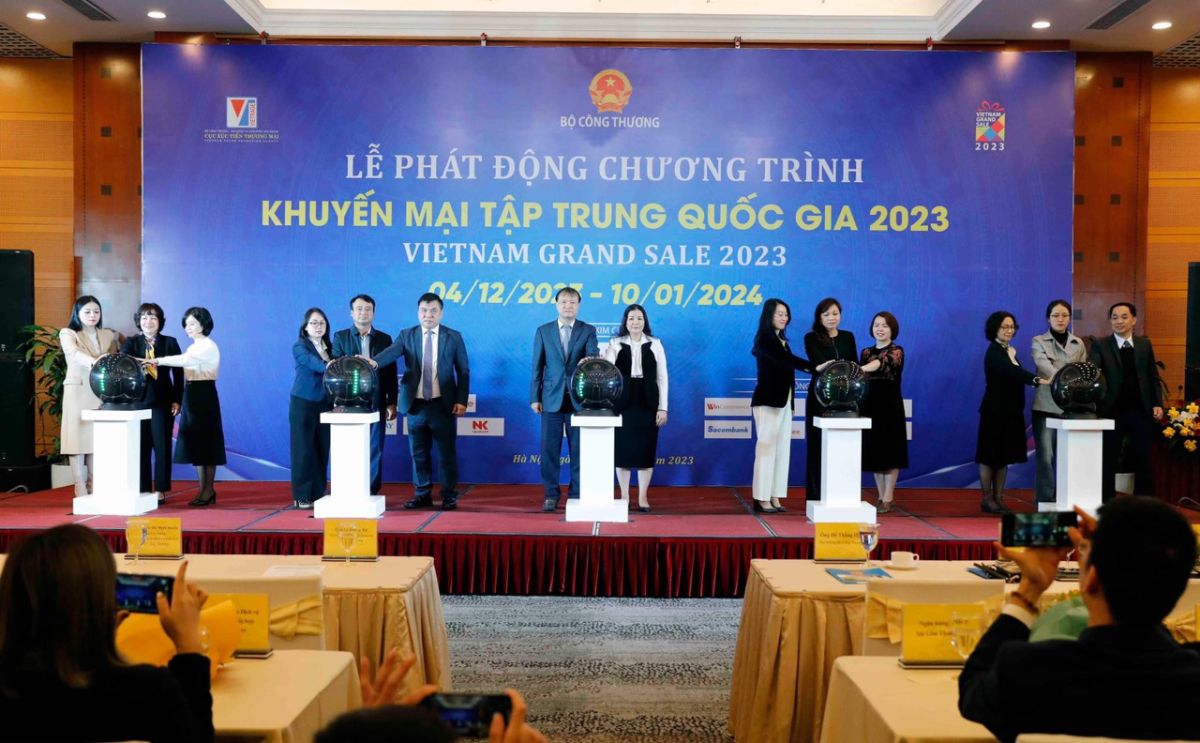 Chính thức phát động Chương trình “Khuyến mại tập trung quốc gia 2023 - Vietnam Grand Sale 2023”