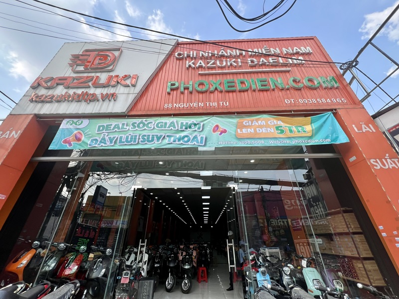 Địa điểm kinh doanh phoxedien.com tại địa chỉ số 88 Nguyễn Thị Tú, phường Hưng Hòa B, quận Bình Tân, TP.HCM