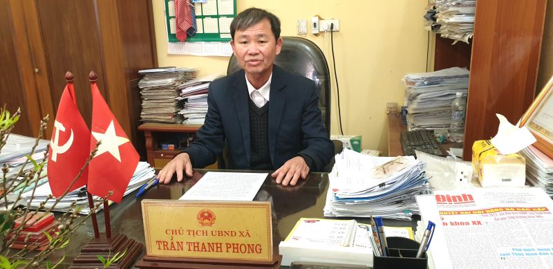 Chủ tịch UBND xã Hải Minh, huyện Hải Hậu, Nam Định, Trần Thanh Phong