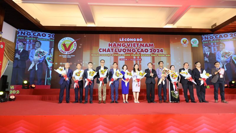 529 doanh nghiệp đạt chứng nhận Hàng Việt Nam chất lượng cao 2024