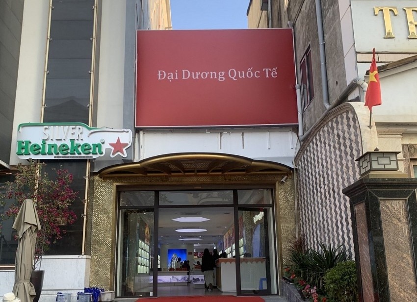 Đại lý cửa hàng Đại Dương Quốc Tế có địa chỉ tại số 31, đại lộ Hòa Bình, khu 3, phường Trần phú, TP. Móng Cái