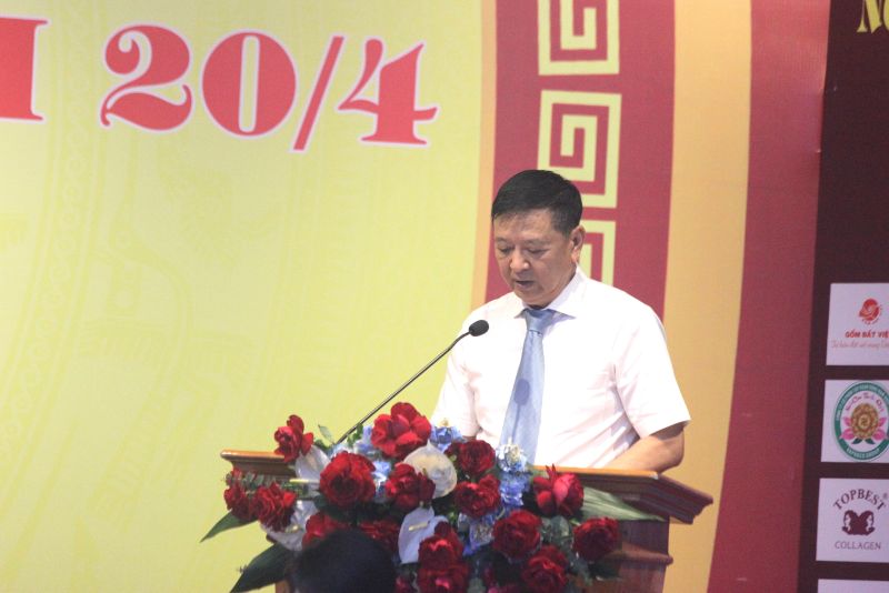 Chủ tịch Hiệp hội VATAP Nguyễn Đăng Sinh phát biểu tại lễ kỷ niệm